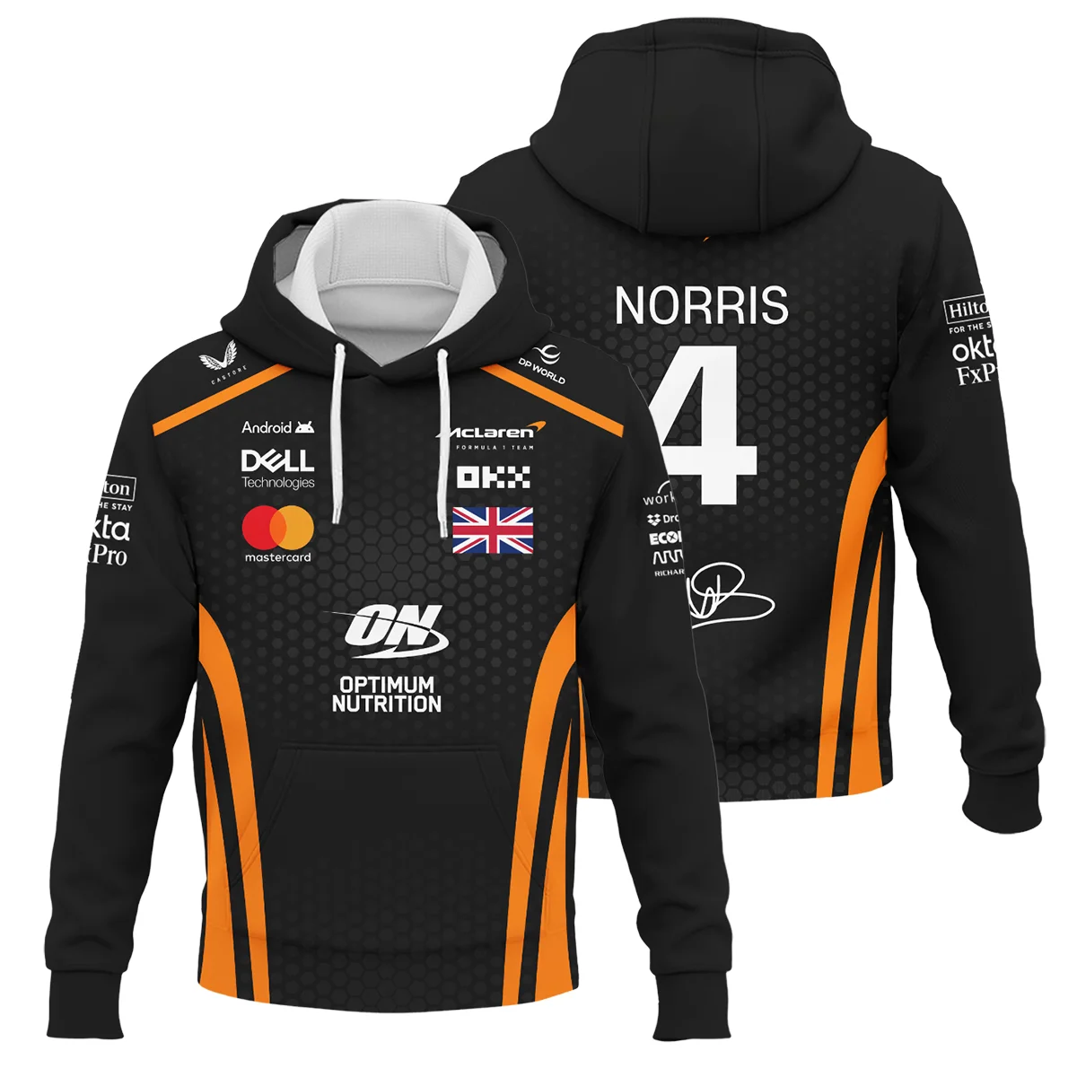 Limited Edition Lando Norris McLaren F1 Team - Hoodie BLNR14925A1HD - Trackside Outfit