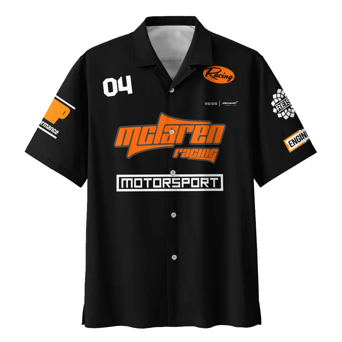 Limited Edition Lando Norris Reiss x McLaren - Hawaiian Shirt BLNR31125A2HW - Image 2