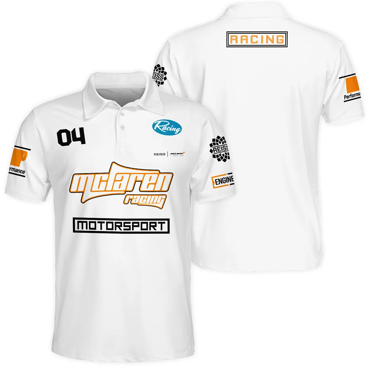 Limited Edition Lando Norris Reiss x McLaren - Polo Shirt BLNR31125A1PL - Trackside Outfit