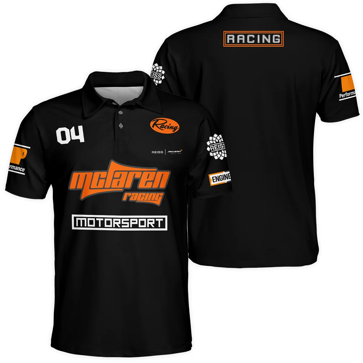 Limited Edition Lando Norris Reiss x McLaren - Polo Shirt BLNR31125A2PL - Race Day Outfit