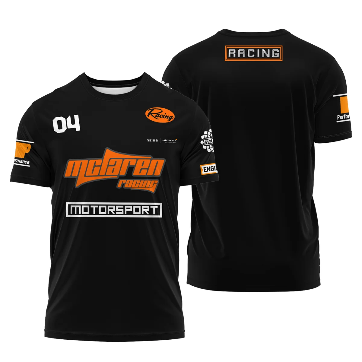 Limited Edition Lando Norris Reiss x McLaren - T-Shirt BLNR31125A2TS - Racing Lifestyle Clothing