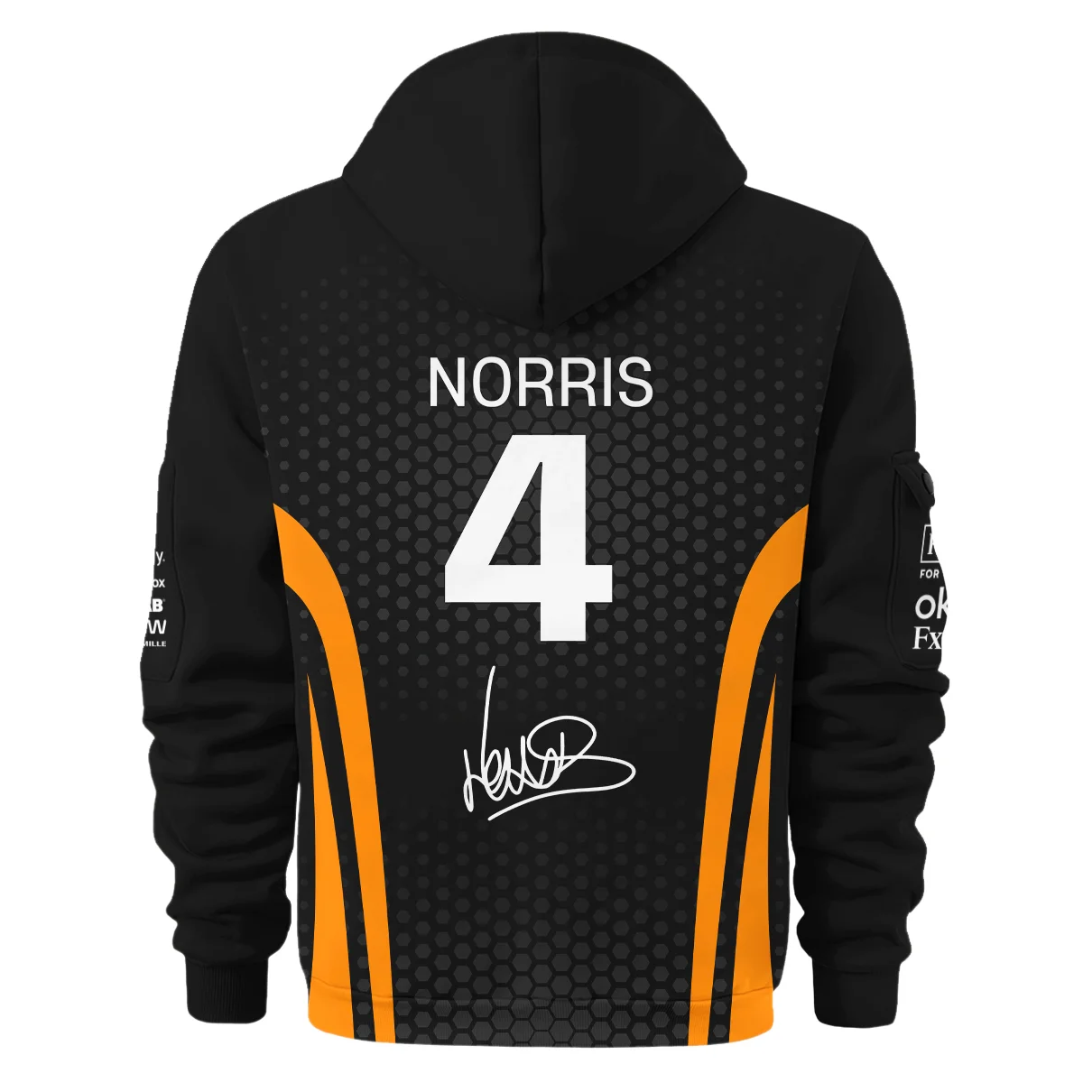 Limited Edition LN4 Papaya Team - Hoodie Half Zip BLNR14925A1HDF - Image 3