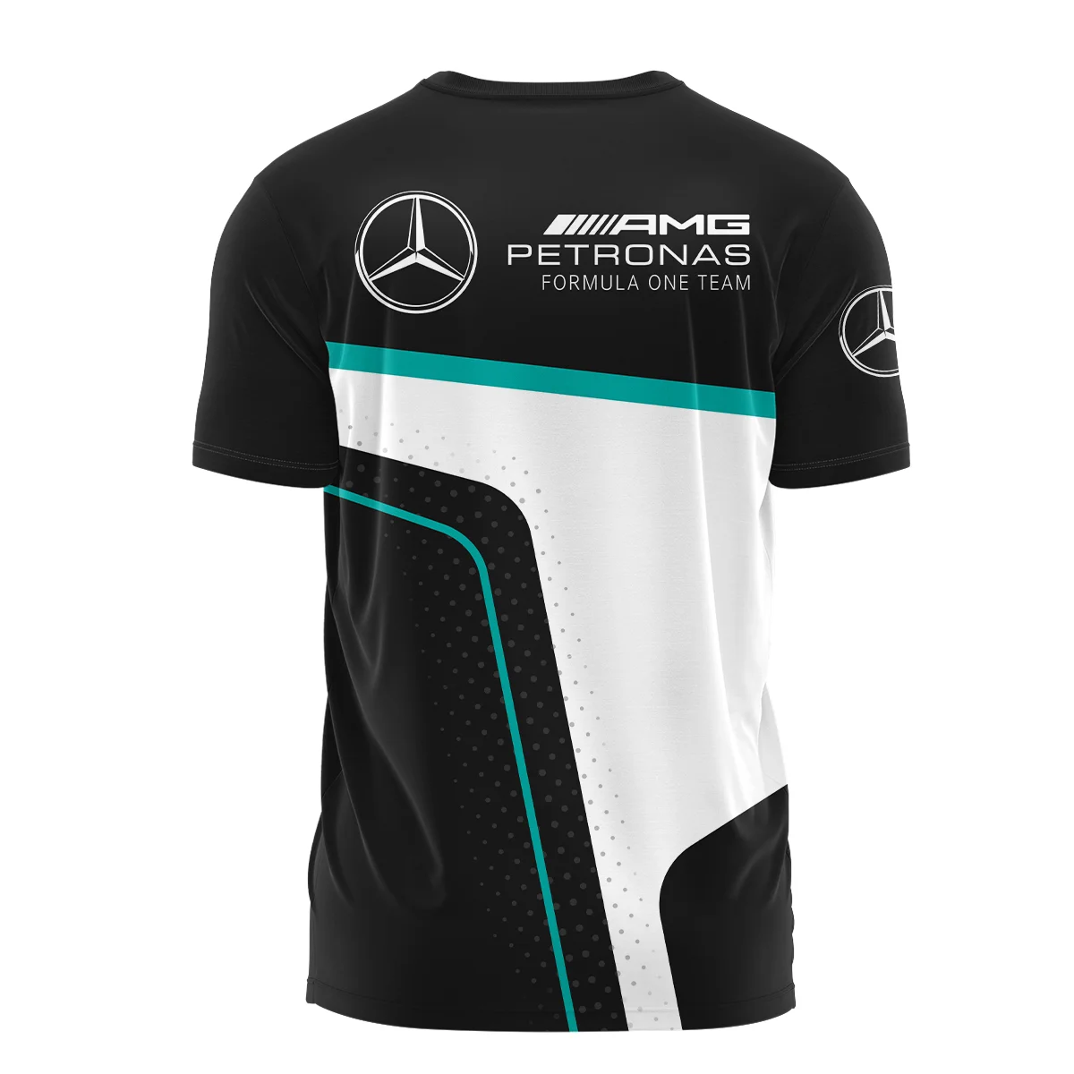 Limited Edition Mercedes-AMG Petronas F1 T-Shirt All Over Prints BLMER6525A5TS - Image 3