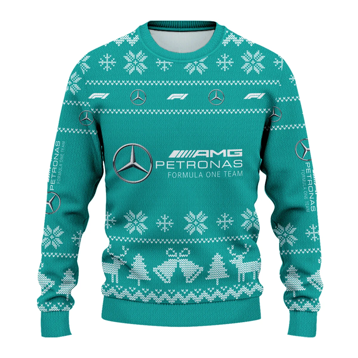 Limited Edition Mercedes Formula 1 - Ugly Sweater BLVAF1220925A4MER - Image 2