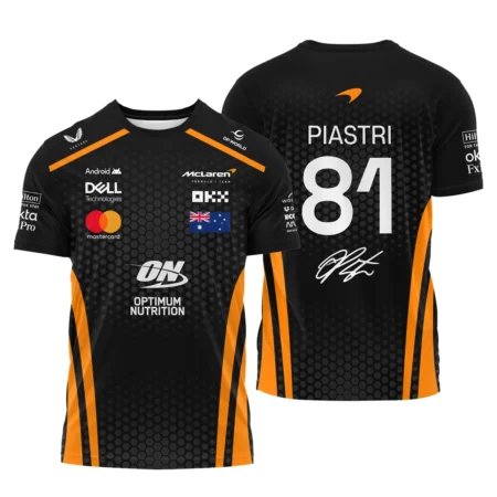 Limited Edition OP81 Papaya Team - T-Shirt BLOP14925A1TS - Racing Lifestyle Clothing