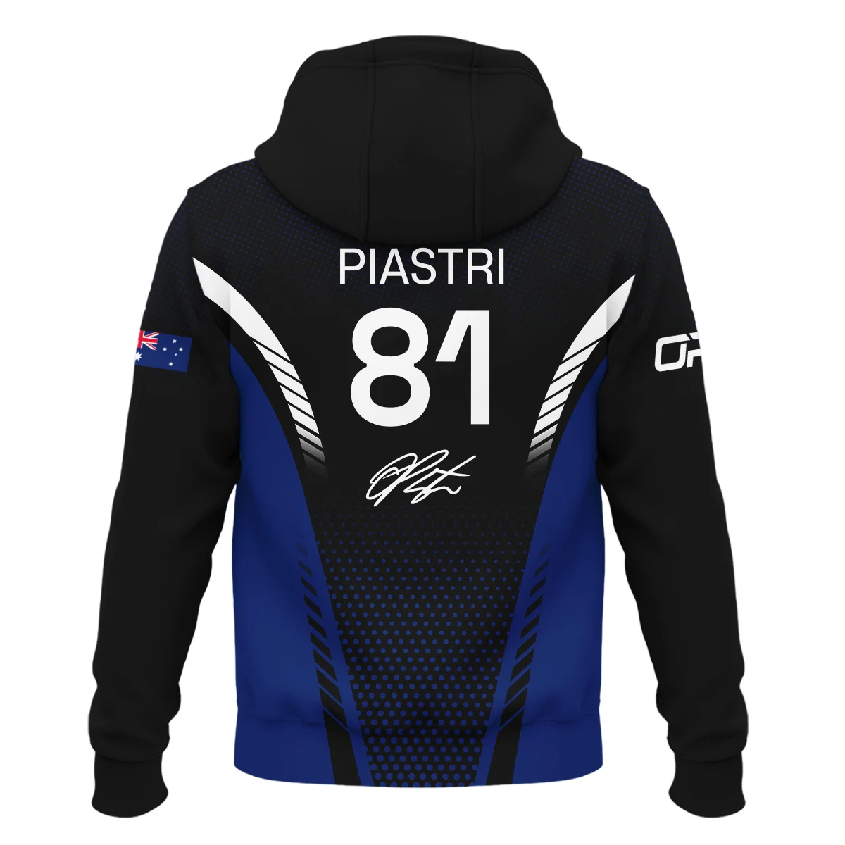 Limited Edition Oscar Piastri - Zipper Hoodie BLOP121025A1ZHD - Image 3