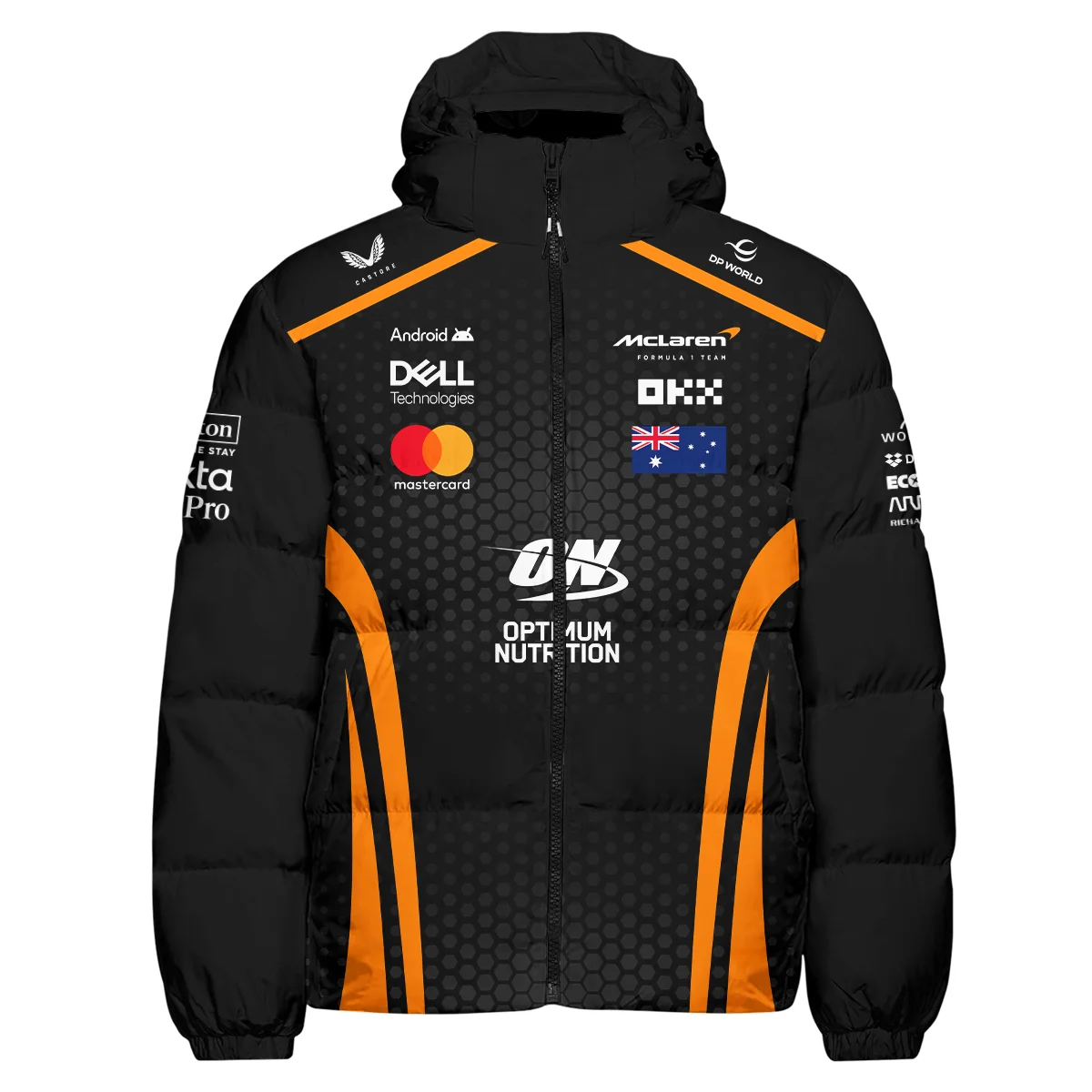 Limited Edition Oscar Piastri McLaren F1 Team - Down & Puffer Jackets BLOP14925A1HCJ - Image 2