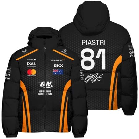 Limited Edition Oscar Piastri McLaren F1 Team - Down & Puffer Jackets BLOP14925A1HCJ - Trackside Outfit