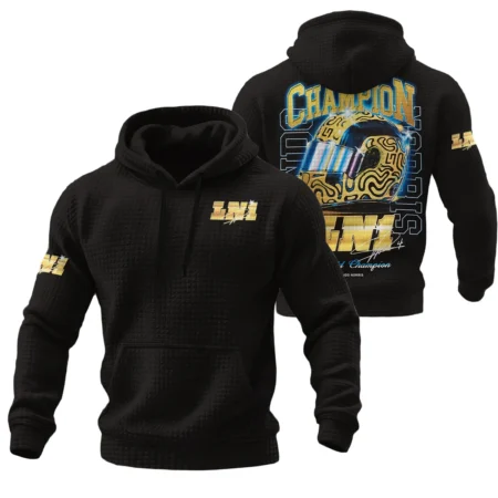 LN1 World Champion Lando Norris Hoodie Quilted Waffle BLVALN051225A10HQW - Race Day Outfit