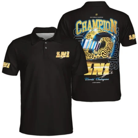 LN1 World Champion Lando Norris Polo Shirt BLVALN051225A10PL - Pit Lane Clothing