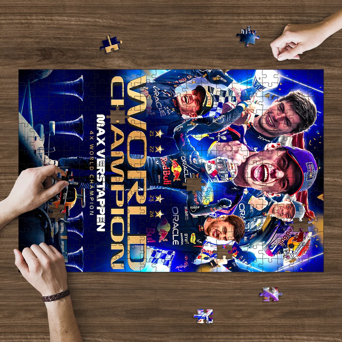 Max Verstappen - Jigsaw Puzzle Game For F1 Fans BLF1PZ19 - Image 3