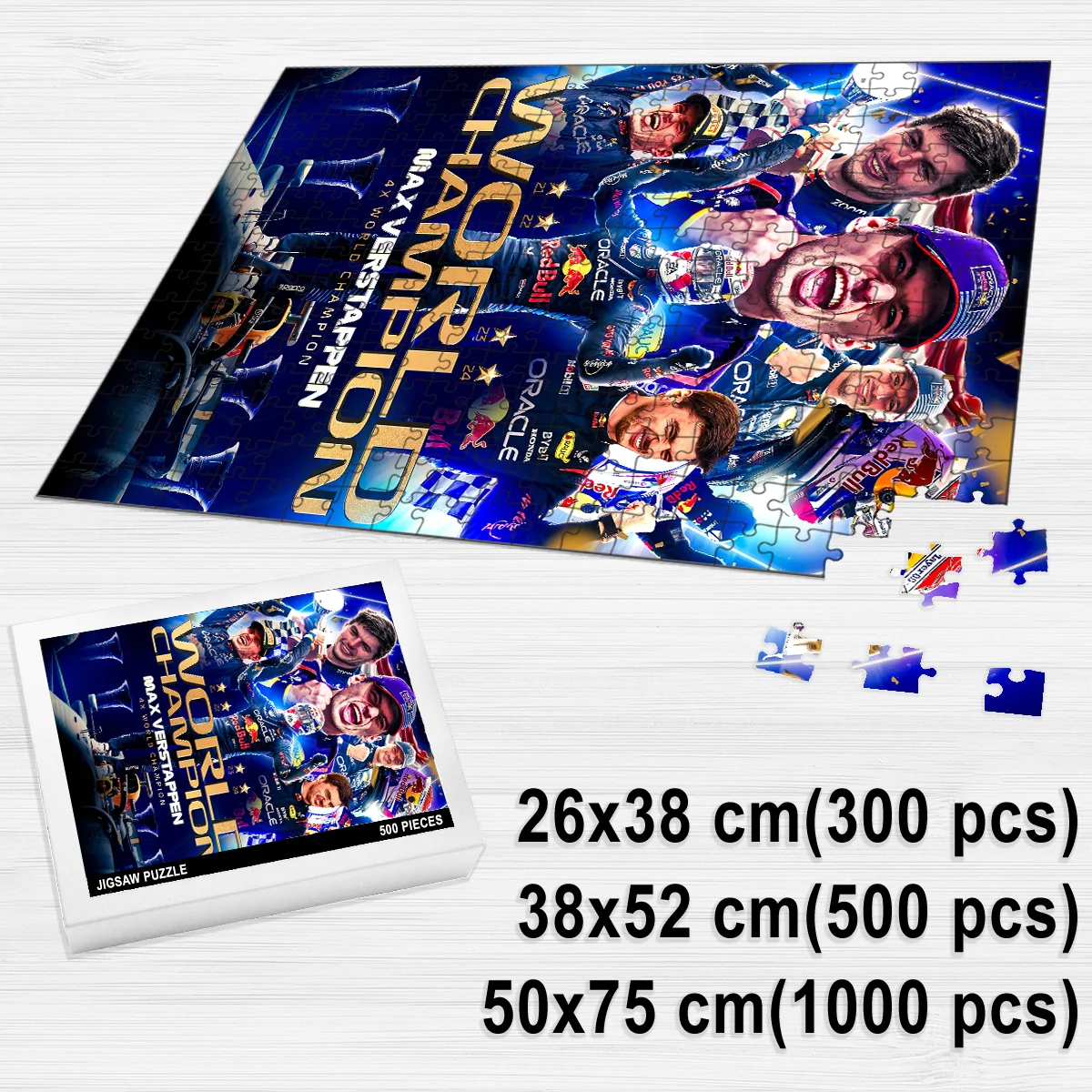 Max Verstappen - Jigsaw Puzzle Game For F1 Fans BLF1PZ19 - Image 2