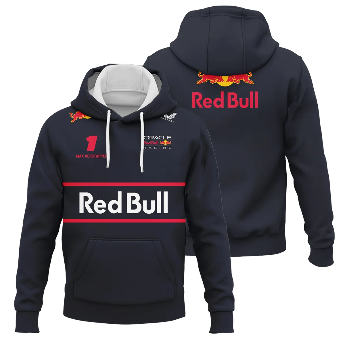 Max Verstappen Red Bull Racing F1 Logo Hoodie BLRBR10525A1HD - Racing Lifestyle Clothing