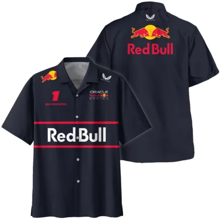 Max Verstappen Red Bull Racing F1 Hawaiian Shirt All Over Prints BLRBR10525A1HW - Pit Lane Clothing