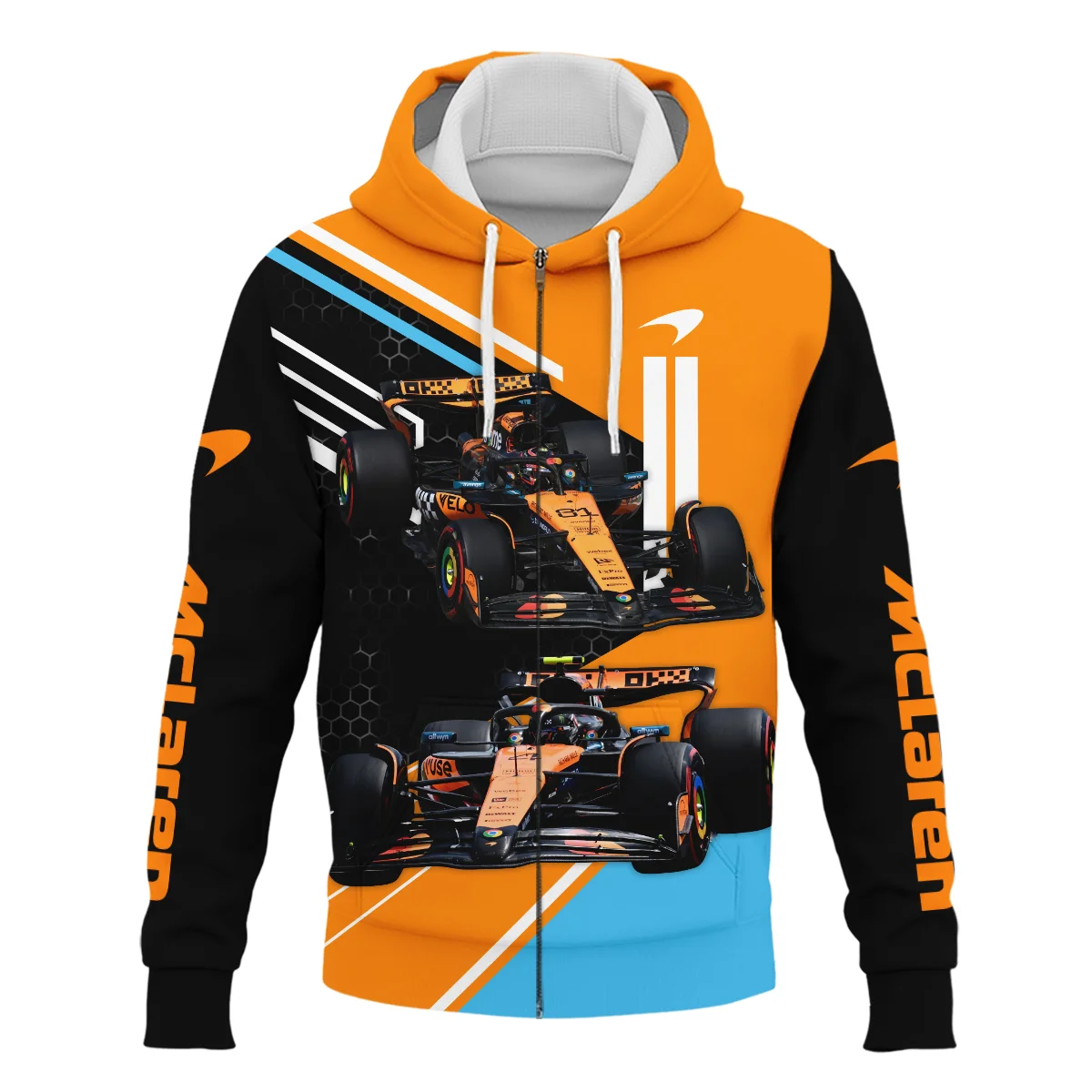 MCL39 McLaren F1 - Zipper Hoodie BLMCL201025A1ZHD - Image 2