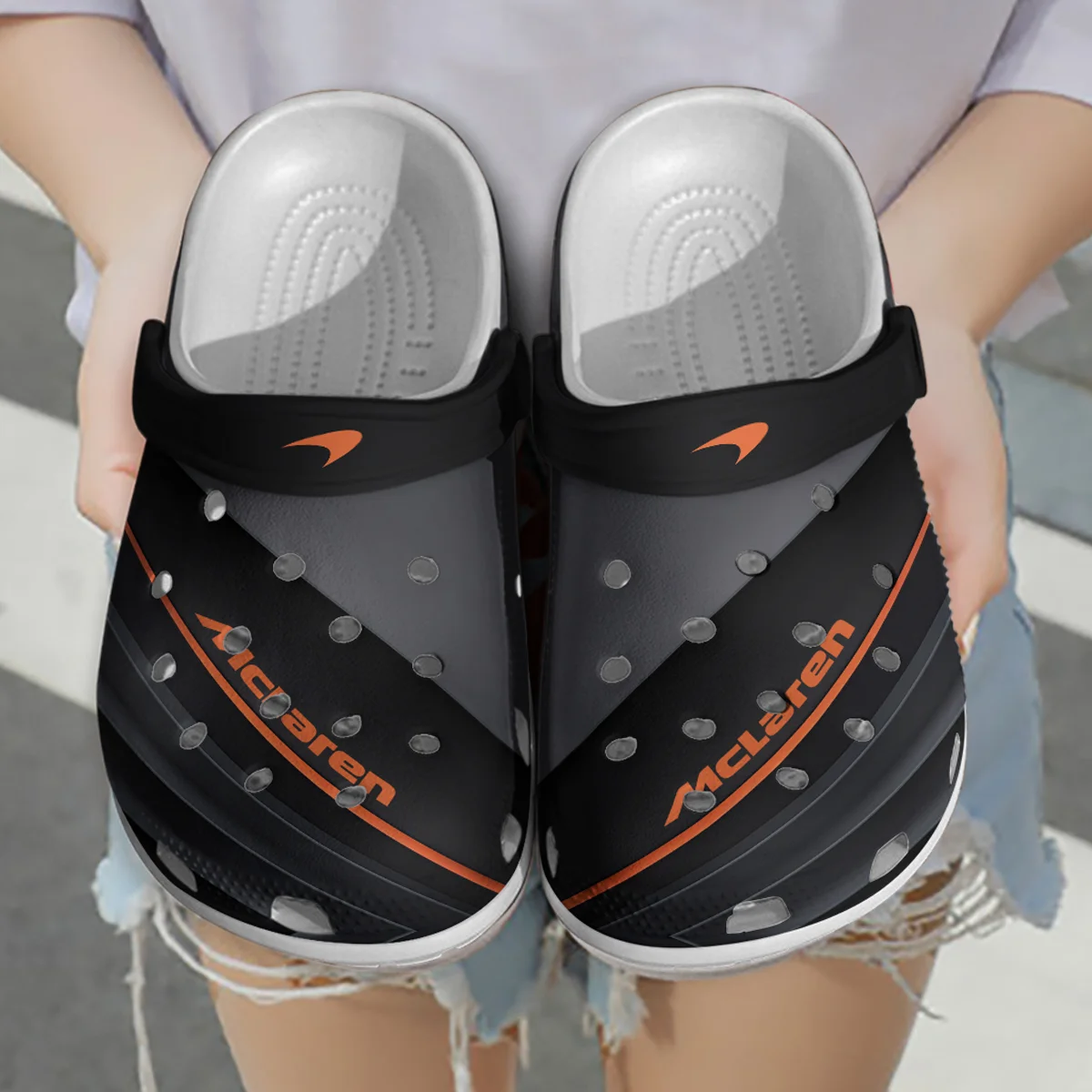 McLaren F1 Crocs - Waterproof Odor-resistant Antimicrobial BLMCL8425A14 - Image 3