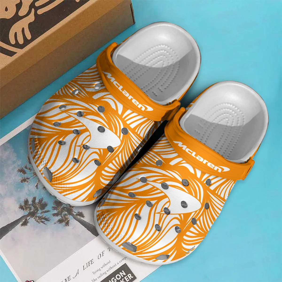 McLaren F1 Crocs - Waterproof Odor-resistant Antimicrobial BLMCL8425A26 - Image 2