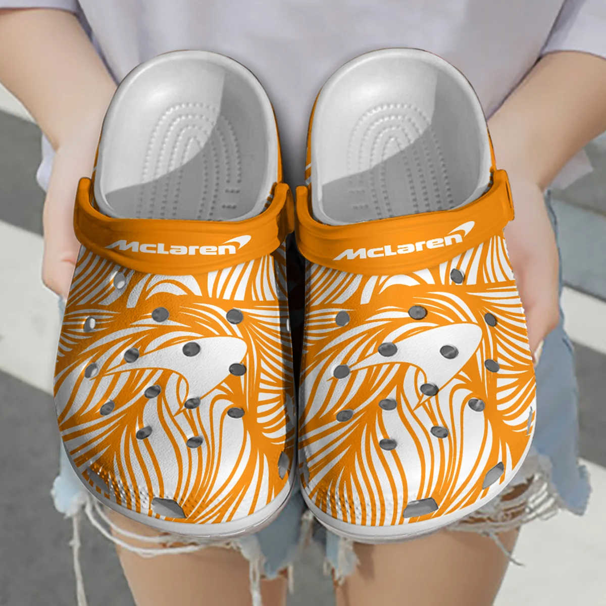 McLaren F1 Crocs - Waterproof Odor-resistant Antimicrobial BLMCL8425A26 - Image 3