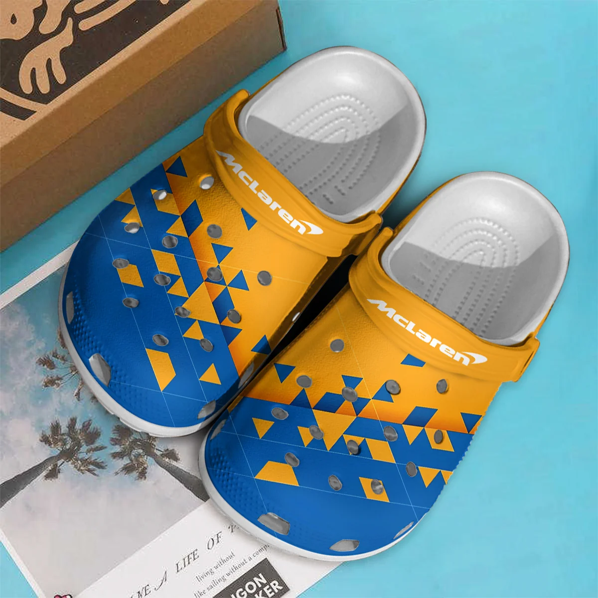 McLaren F1 Crocs - Waterproof Odor-resistant Antimicrobial BLMCL8425A3 - Image 2