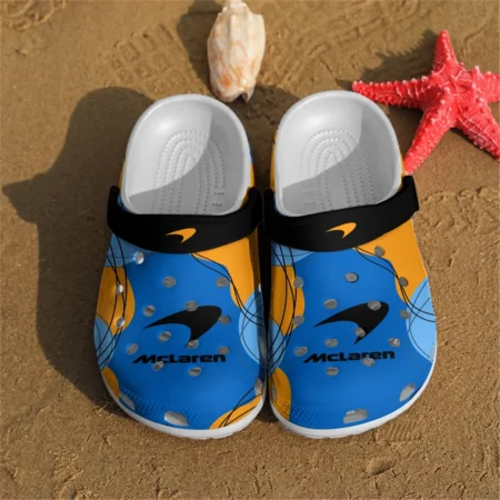 McLaren F1 Crocs - Waterproof Odor-resistant Antimicrobial BLMCL8425A5 - Motorsport Lifestyle Wear
