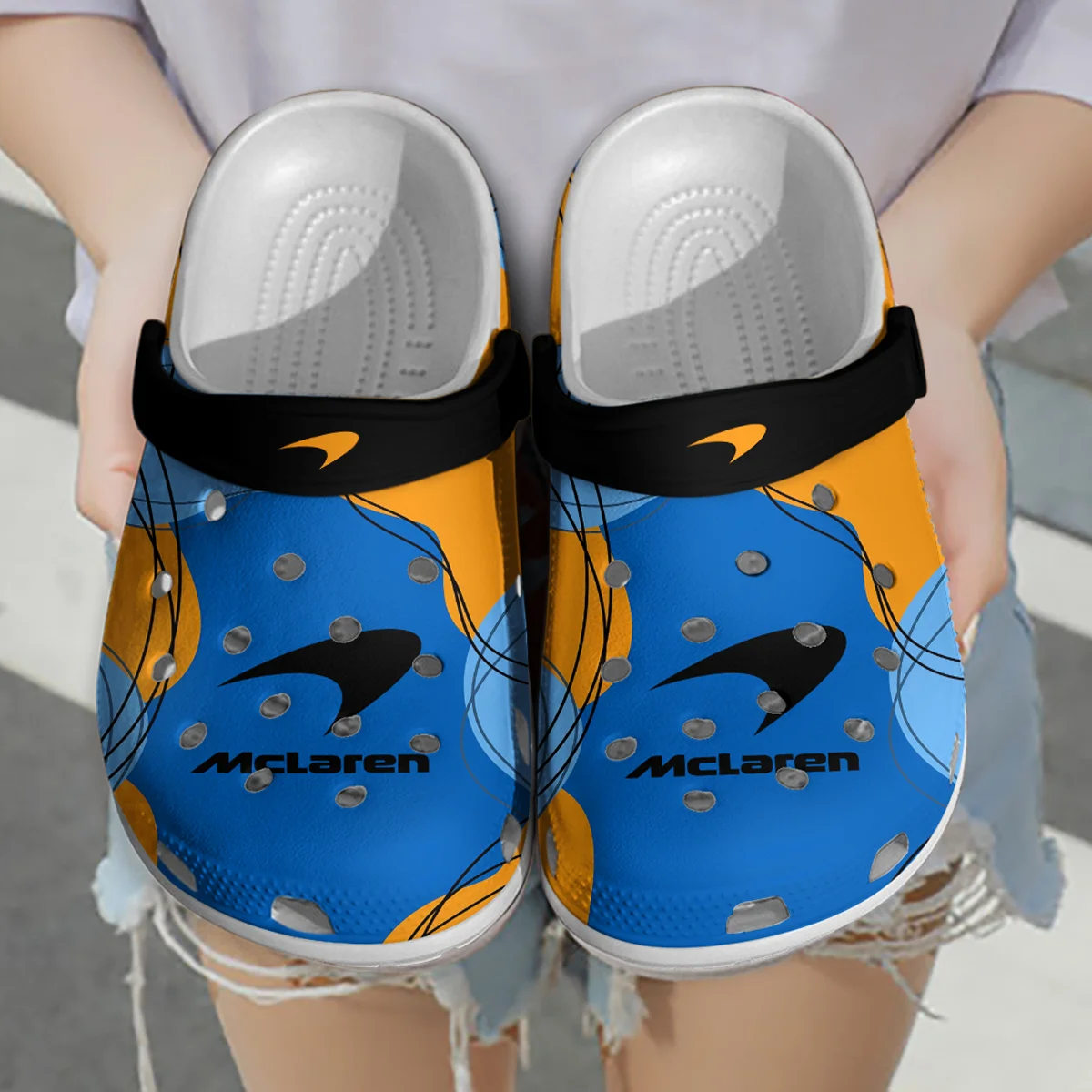 McLaren F1 Crocs - Waterproof Odor-resistant Antimicrobial BLMCL8425A5 - Image 3