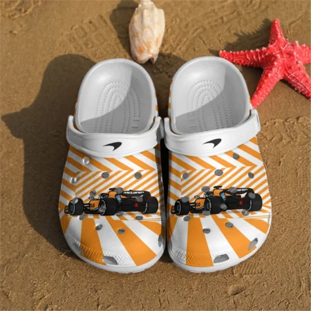 McLaren F1 Crocs - Waterproof Odor-resistant Antimicrobial BLMCL8425A6 - Race Day Design