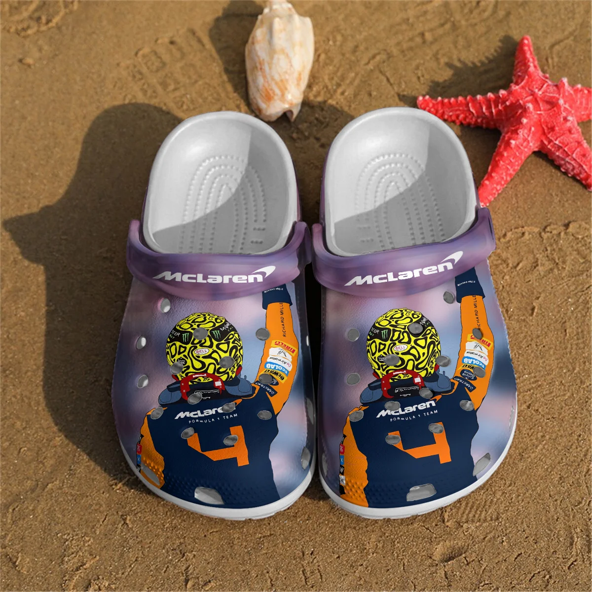 McLaren F1 Crocs - Waterproof Odor-resistant Antimicrobial BLMCL8425A7