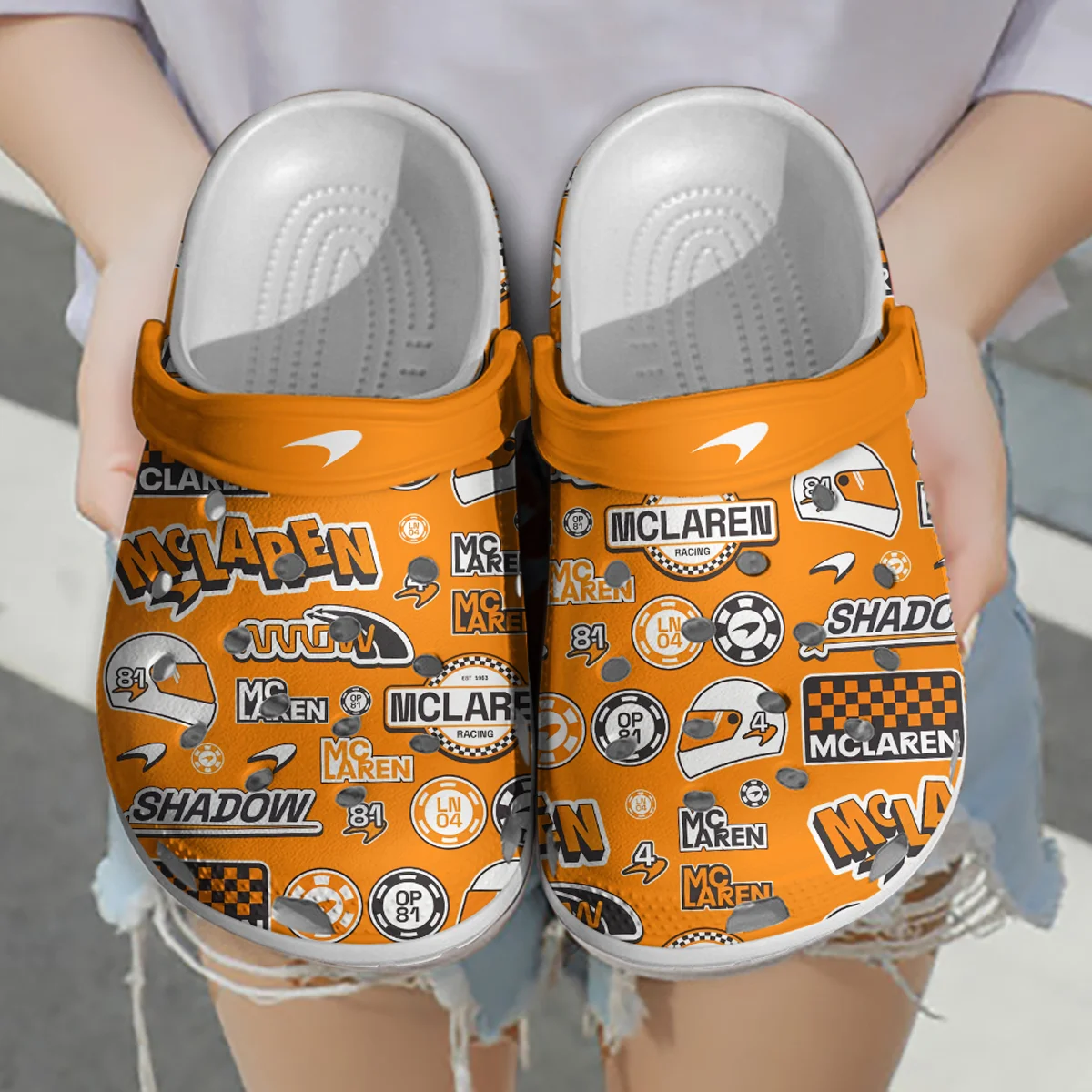 McLaren F1 Crocs - Waterproof Odor-resistant Antimicrobial BLMCL8425A8 - Image 3