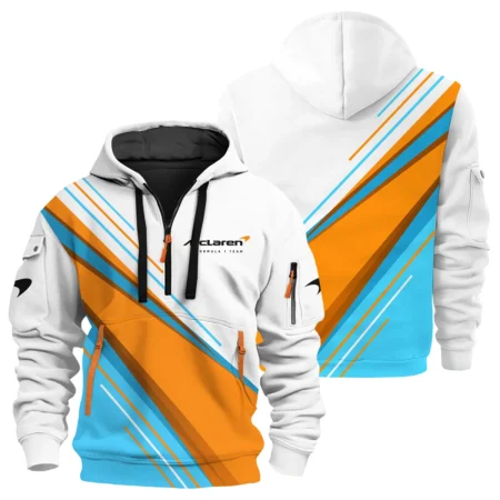 McLaren F1 Logo Hoodie Half Zip BLMCL3525A13HZ - F1 Fan Gear