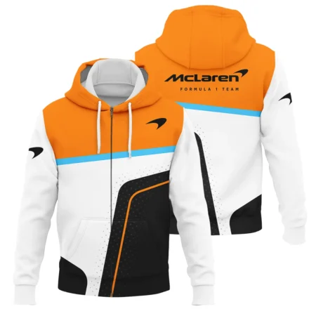McLaren F1 Logo Zipper Hoodie BLMCL10425A5ZHD - F1 Fan Gear