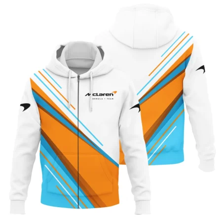 McLaren F1 Logo Zipper Hoodie BLMCL3525A1ZHD - Race Day Outfit