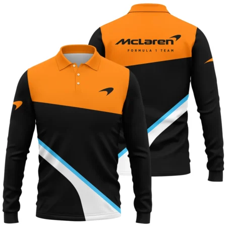 McLaren F1 Long Polo Shirt All Over Prints BLMCL9525A1LPL - Trackside Outfit