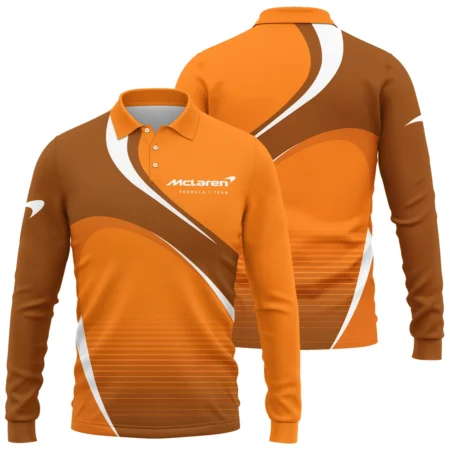 McLaren F1 Long Polo Shirt All Over Prints BLMCL9525A2LPL - Race Day Outfit