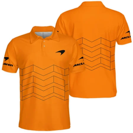 McLaren F1 Polo Shirt - Collared Short Sleeve All Over Prints BLMCL10425A7PL - F1 Fan Gear
