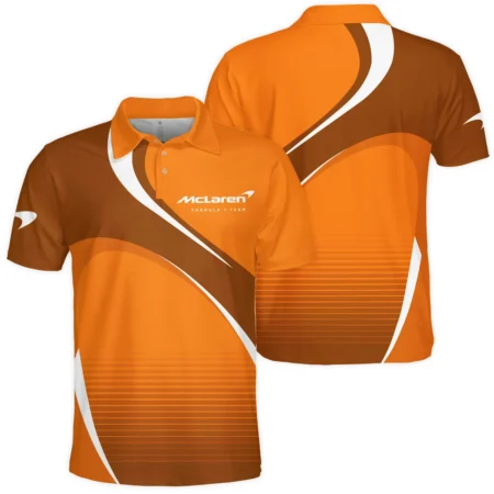 McLaren F1 Polo Shirt - Collared Short Sleeve All Over Prints BLMCL9525A2PL - Pit Lane Clothing