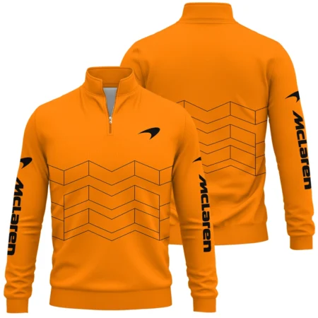 McLaren F1 Quarter-Zip Sweatshirt All Over Prints BLMCL10425A7QTZ - Race Day Design