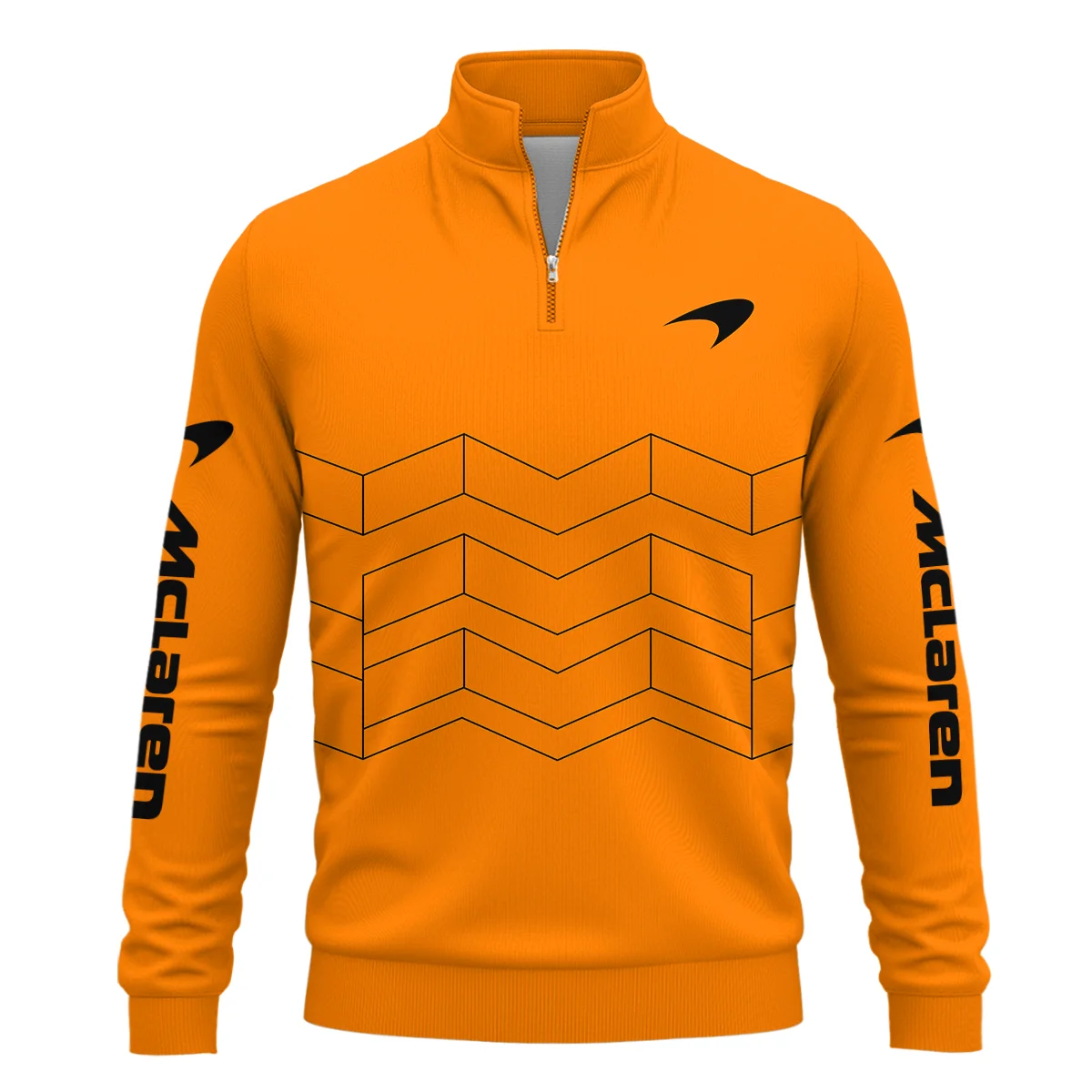 McLaren F1 Quarter-Zip Sweatshirt All Over Prints BLMCL10425A7QTZ - Image 3