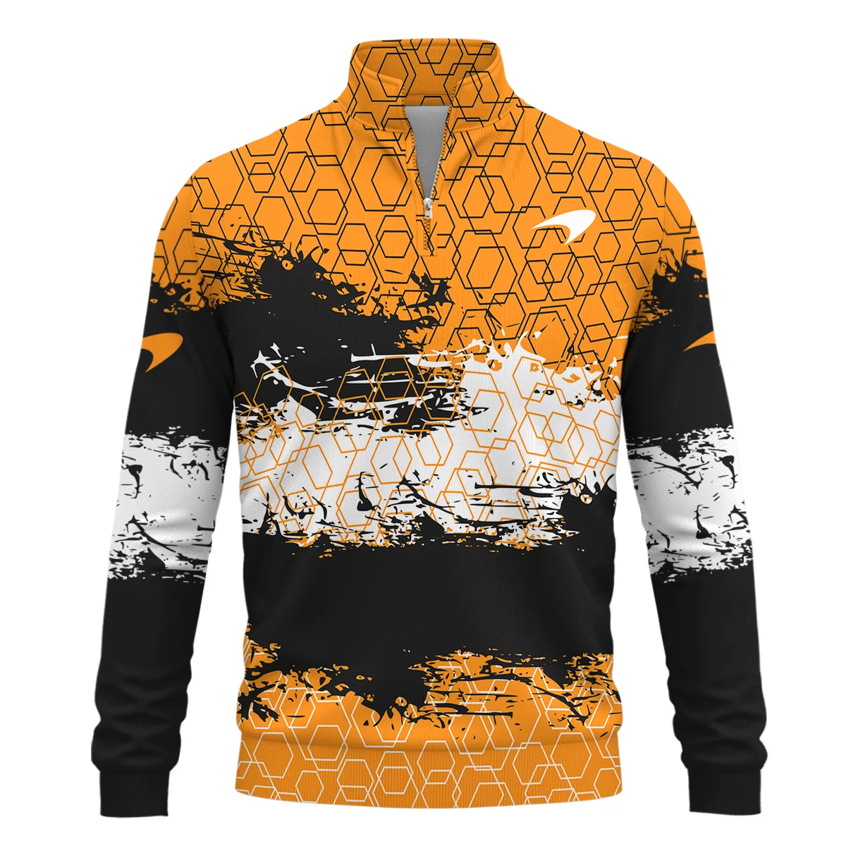 McLaren F1 Quarter-Zip Sweatshirt All Over Prints BLMCL3525A2QTZ - Image 2
