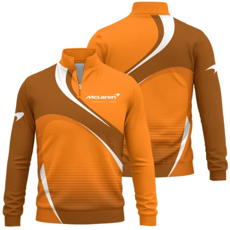 McLaren F1 Quarter-Zip Sweatshirt All Over Prints BLMCL9525A2QTZ - Trackside Outfit