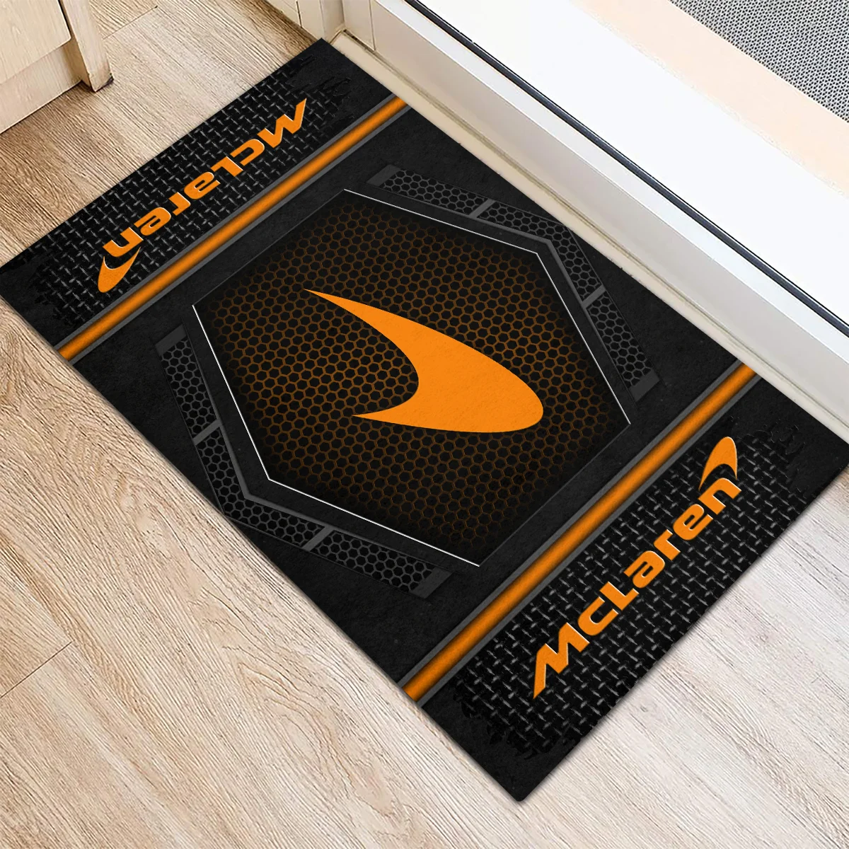 McLaren F1 Rubber Base Doormat - All Over Print BLF1139A8MCL - Motorsport Lifestyle Wear - Image 3