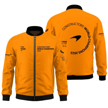 McLaren F1 Team 2025 Constructors' Champions Bomber BLMCL51025A2BB - Formula Racing Apparel