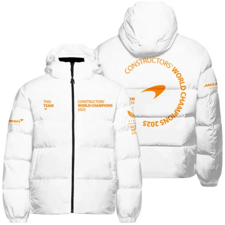 McLaren F1 Team 2025 Constructors' Champions Down & Puffer Jackets BLMCL51025A4HCJ - Racing Lifestyle Clothing