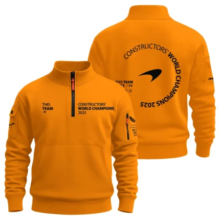 McLaren F1 Team 2025 Constructors' Champions Sweatshirt Zipper BLMCL51025A2SHZ - F1 Fan Gear