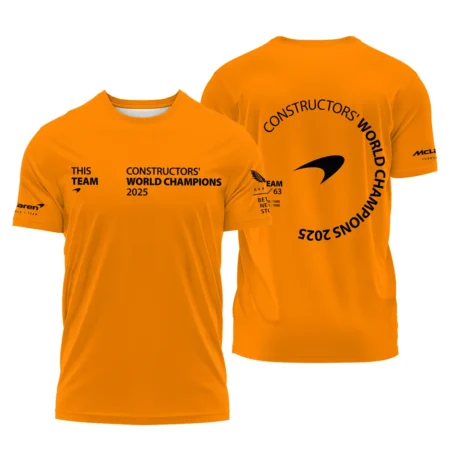 McLaren F1 Team 2025 Constructors' Champions T-Shirt BLMCL51025A2TS - Formula Racing Apparel