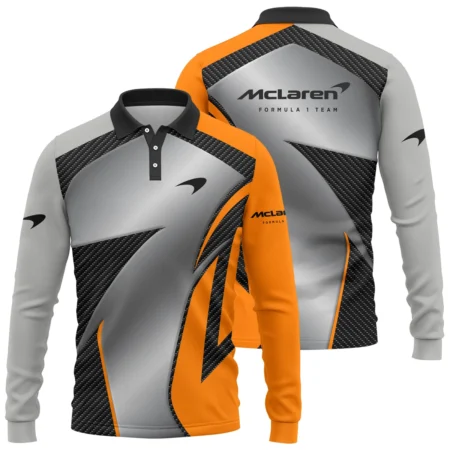 McLaren F1 Team For Fans - Long Polo Shirt BLVAF1031225A2MCLLPL - Racing Lifestyle Clothing