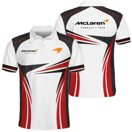 McLaren F1 Team For Fans - Polo Shirt - Collared Short Sleeve BLVAF1031225A1MCLPL - F1 Fan Gear