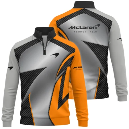 McLaren F1 Team For Fans - Quarter Zip Sweatshirt BLVAF1031225A2MCLQZS - Formula Racing Apparel
