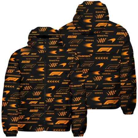 McLaren Pattern F1 Racing - Down & Puffer Jackets BLMCL191025A2HCJ - Formula Racing Apparel
