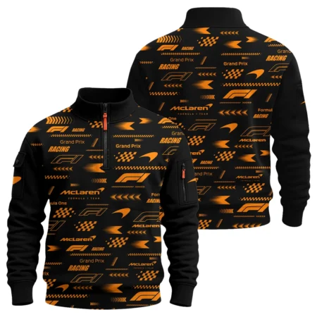 McLaren Pattern F1 Racing - Sweatshirt Zipper BLMCL191025A2SHZ - F1 Fan Gear