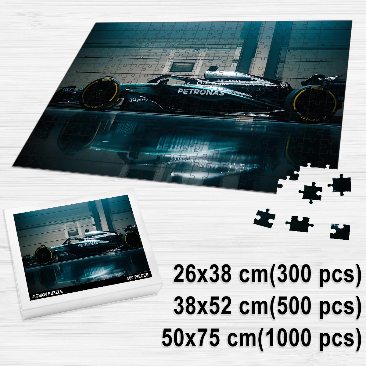 Mercedes F1 - Jigsaw Puzzle Game For F1 Fans BLF1PZ7 - Image 2